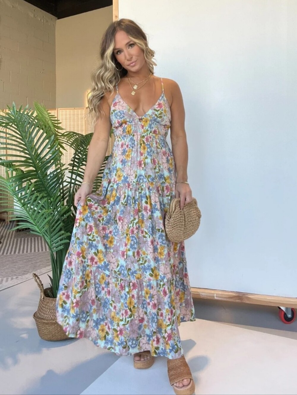 Floral Maxi Sundress